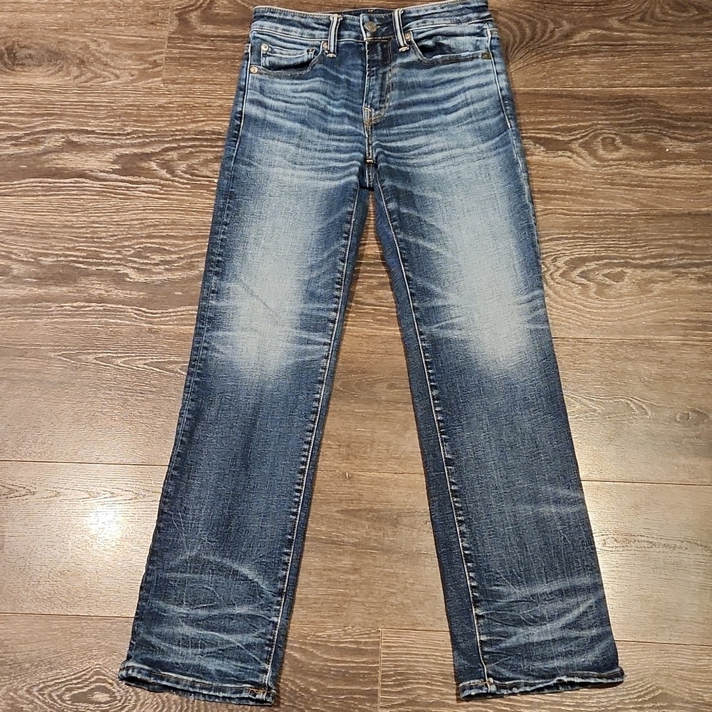 ❤️ AMERICAN EAGLE ORIGINAL BOOTCUT JEANS, 28 × 30 - Picture 3 of 9